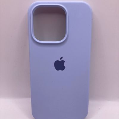 Чохол Silicone Case Full Protective (AA) для Apple iPhone 15 Pro (6.1) (Блакитний / Lilac Blue) 00065419 Чехол