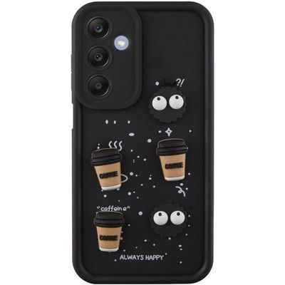 Чохол TPU Toys Case для Samsung Galaxy A05 (Black / Always Happy) 74037 Чехол