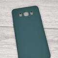 Силиконовый чехол Candy для Samsung J510F Galaxy J5 (2016) (Зеленый / Forest green)