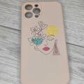 Чохол WAVE Minimal Art Case iPhone with MagSafe 12 Pro (pink sand/girl) Китай