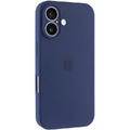 Чохол Silicone Case Full Protective (AA) для Apple iPhone 17 (6.3) (Синій / Deep navy) 00081608 Чехол