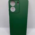 Чохол Silicone Cover Lakshmi Full Camera (A) для Xiaomi Redmi 13C / Poco C65 (Зелений / Dark green) 67948 Чехол