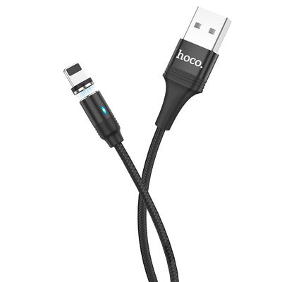 Кабель  U76 Fresh Magnetic Lightning (1.2m) (black) 27868 Hoco
