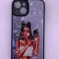 TPU+PC чехол Prisma Ladies для Apple iPhone 14 (6.1) (Black in White) 61394 61394* 61394 Чехол