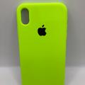 Silicone Case Full Protective (AA) для Apple iPhone XR (6.1) (Салатовый / Neon Green) 34365 34365* 34365 Чехол
