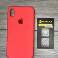 Silicone Case Full Protective (AA) для Apple iPhone XR (6.1) (Арбузный / Watermelon red) 34365 34365* 34365 Чехол