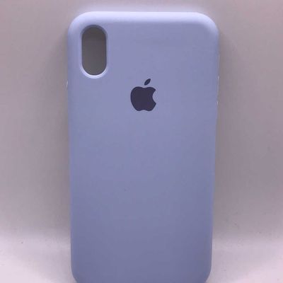 Чохол Silicone Case Full Protective (AA) для Apple iPhone XR (6.1) (Блакитний / Lilac Blue) 00034365 00034365 Чехол