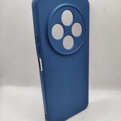 Чохол TPU GETMAN Liquid Silk Full Camera для Xiaomi Redmi 14C (Синій / Navy Blue) 74073 Чехол