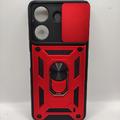 Ударостійкий чохол Camshield Serge Ring для Xiaomi Redmi 13C / Poco C65 (Червоний) 00068544 Чехол