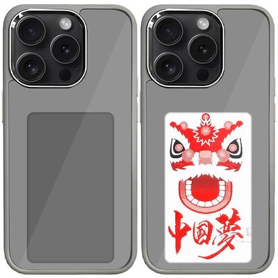 TPU+PC чохол Ink Show для Apple iPhone 15 Pro Max (6.7) (Titanium) 69935 69935* Чехол