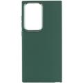TPU чохол Bonbon Metal Style для Samsung Galaxy S24 Ultra (Зелений / Pine green) 68447 68447* Чехол