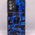 Ударопрочный чехол Camshield Serge Ring Camo для Samsung Galaxy A13 4G (Синий / Army Blue) 54670 54670 54670* Чехол
