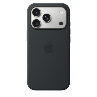 Чохол Silicone Case Full Protective (AA) V2 with Magnetic Fit для Apple iPhone 17 Pro (6.3) (Чорний / Black) 00081006