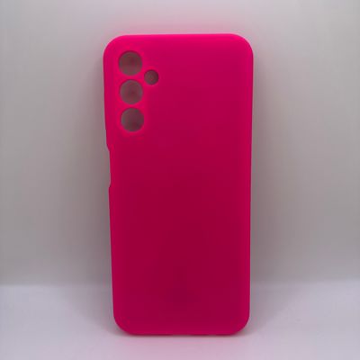 Чохол Silicone Cover Lakshmi Full Camera (AAA) для Samsung Galaxy A14 4G/5G (Рожевий / Barbie pink) 64717 64717* Чехол