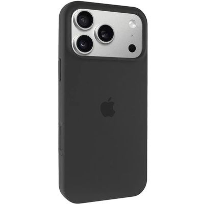 Чохол Silicone Case Full Camera Protective (AA) для Apple iPhone 17 Pro Max (6.9) (Чорний / Black) Black 00082644 Black 00082644