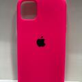 Чохол Silicone Case Full Protective (AA) для Apple iPhone 11 (6.1) (Рожевий / Barbie pink) 33130 33130* Чехол
