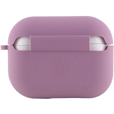 Чохол Silicone Case Slim with Carbine for AirPods 2 (light purple) 22062 22062* Китай