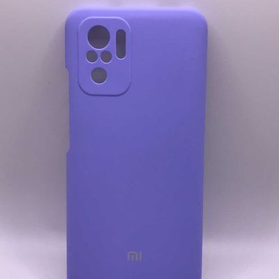 Чохол Silicone Cover Full Camera (AAA) для Xiaomi Redmi Note 10 / Note 10s (Бузковий / Elegant Purple) 48213 Китай