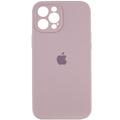 Чохол Silicone Case Full Camera Protective (AA) для Apple iPhone 12 Pro Max (6.7) (Сірий / Lavender)* Чехол