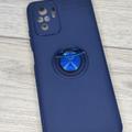 Чохол TPU чехол Deen ColorRing под магнитный держатель (opp) для Xiaomi Redmi Note 10 / Note 10s (Синий / Синий) 47409  47409 47409* Китай