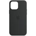 Чохол Silicone case (AAA) full with Magsafe для Apple iPhone 13 Pro Max (6.7) (Чорний / Midnight) 51176 51176* 51176