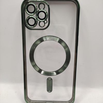 Чохол Metal Matte Case with Magnetic Ring iPhone 12 Pro (dark green) 54519 54519 Чехол