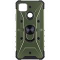 Ударостійкий чохол Pathfinder Ring для Xiaomi Redmi 9C / 10A (Зелений / Army Green) 57420 57420* Чехол