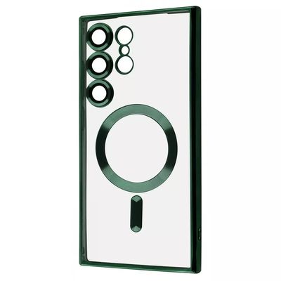 Чохол WAVE Metal Color Case with Magnetic Ring Samsung Galaxy S25 Ultra (dark green) 61272
