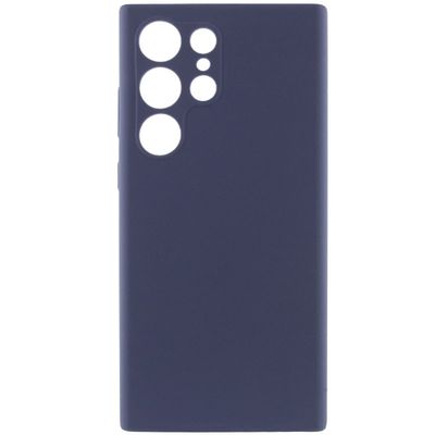 Чохол Silicone Cover Lakshmi Full Camera (AAA) для Samsung Galaxy S24 Ultra (Темно-синій / Midnight blue) 69266 69266* Чехол