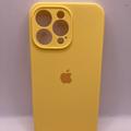 Чохол Silicone Case Full Camera Protective (AA) для Apple iPhone 14 Pro Max (6.7) (Жовтий / Yellow) 57053 57053* Чехол