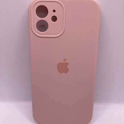 Чохол Silicone Case Full Camera Protective (AA) для Apple iPhone 12 (6.1) (Рожевий / Pink Sand) 42250 42250* Чехол