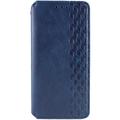 Шкіряний чохол книжка GETMAN Cubic (PU) для Xiaomi Redmi Note 13 4G (Синій) 70309 70309 Чехол