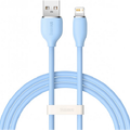 Кабель  Jelly Liquid Silica Gel Fast Charging Lightning 2.4A (1.2m) (blue) 36858 Baseus