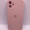 Чохол Silicone Case Full Camera Protective (AA) для Apple iPhone 12 (6.1) (Рожевий / Pink Sand) 42250 42250* Чехол