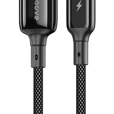 Кабель  Dense Metal USB to Micro USB 2.4A (1m) (black) 50497 Proove