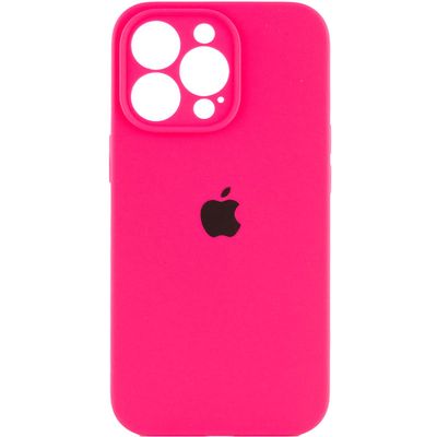 Товар з уцінкою Чохол Silicone Case Full Protective (AA) для Apple iPhone 13 Pro Max (6.7) (Рожевий / Barbie pink) 49840 ВИГОРІВ 77850 Чехол