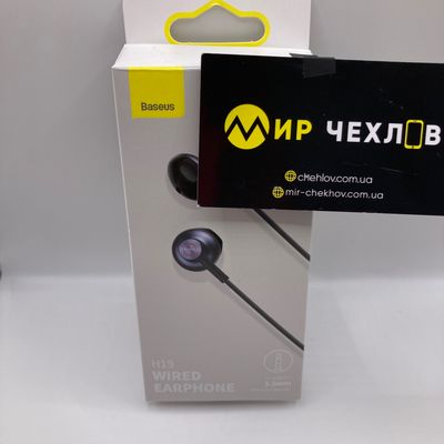 Навушники BASEUS Encok 3.5mm Wired Earphone H19 (NGH19-01) (black) 000007751 Baseus