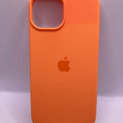 Silicone Case Full Protective (AA) для Apple iPhone 14 (6.1) (Оранжевый / Kumquat) 55728 55728* 55728 Чехол