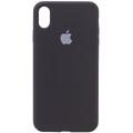 Чохол Silicone Case Full Protective (AA) для Apple iPhone X / XS (5.8) (Чорний / Black) 00032029 Чехол