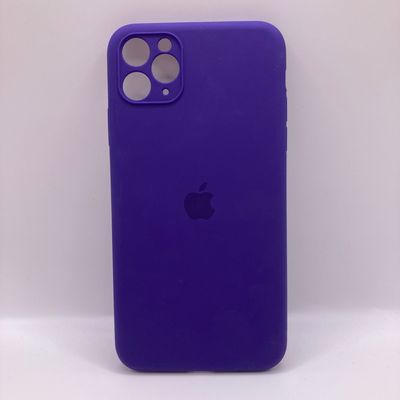 Чохол Ip11 Pro Max Silicon case full protective  фіолетовий Китай