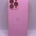 Чохол TPU+Glass Sapphire matte case для Apple iPhone 13 Pro Max (6.7) (Chanel Pink) 55855