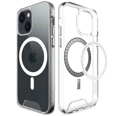 Чохол TPU Space Case with MagSafe для Apple iPhone 15 Pro (6.1) (Прозорий) 00065799 00065799 Чехол