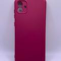 Silicone Cover Lakshmi Full Camera (A) для Samsung Galaxy A04 (Бордовый / Marsala) Чехол