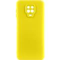 Чохол Silicone Cover Lakshmi Full Camera (A) для Xiaomi Redmi Note 9s / Note 9 Pro / Note 9 Pro Max (Жовтий / Flash) 54546 Чехол