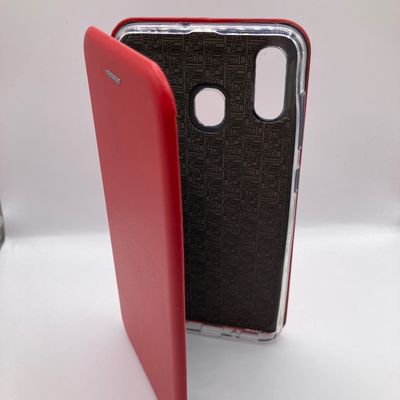Шкіряний чохол (книжка) Classy для Samsung Galaxy A20 / A30 (Червоний) 00029925 Чехол