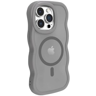 Чохол TPU+PC Undine with MagSafe для Apple iPhone 15 Pro (6.1) (Grey) 00078141 00078141* квітень 2025