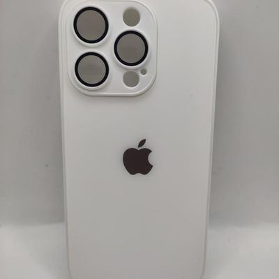 Чохол TPU+Glass Sapphire matte case для Apple iPhone 14 Pro (6.1) (Pearly White) 57440 57440* 57440 Чехол