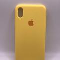 Silicone Case Full Protective (AA) для Apple iPhone XR (6.1) (Желтый / Yellow) 34365 Чехол