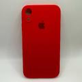 Чохол Silicone Case Square Full Camera Protective (AA) для Apple iPhone XR (6.1) (Червоний / Red) 40233 red 40233 Чехол