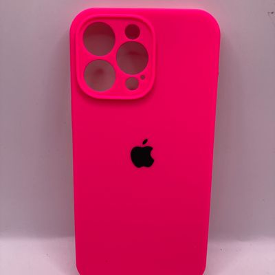 Чохол Silicone Case Full Camera Protective (AA) для Apple iPhone 14 Pro Max (6.7) (Рожевий / Barbie pink) 57053 57053* Чехол
